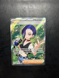 Perrin Twilight Masquerade Full Art Trainer Card 209/167 - Image 1