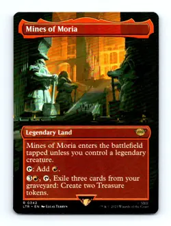 #342 2023 Tales of Middle-earth LTR Mines of Moria Rare - Image 1