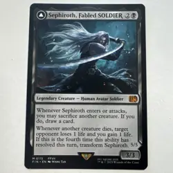 Sephiroth, Fabled SOLDIER (Non-Foil) – Final Fantasy (FIN) MTG - 0115 NM - Image 1