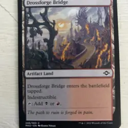 1x Drossforge Bridge Modern Horizons 2 MH2 Magic the Gathering MTG NM - Image 1