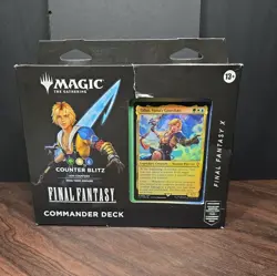 Magic: The Gathering Final Fantasy X Commander Deck - Counter Blitz - Image 1