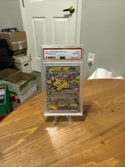 PSA 10 2024 POKEMON SSP EN-SURGING SPARKS #057 PIKACHU EX Gem Mt - Image 2