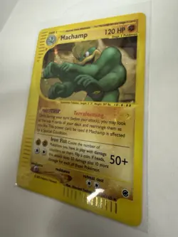 Pokemon Machamp 120 HP Stage 2 Expedition Base Set 16/165 Holo Rare English 2002 - Image 4