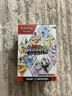 Pokemon Scarlet and Violet-Prismatic Evolutions Booster Bundle. FACTORY SEALED! - Image 1
