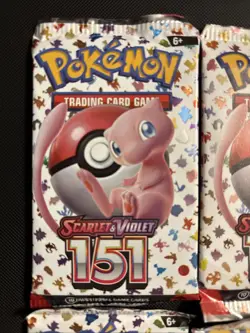 Pokemon TCG Scarlet & Violet 151 Booster Packs Lot of 6 Factory Sealed - Image 2
