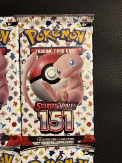 Pokemon TCG Scarlet & Violet 151 Booster Packs Lot of 6 Factory Sealed - Image 4