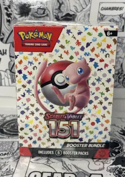 Pokemon TCG Scarlet & Violet 151 Booster Bundle - Factory Sealed - Image 1