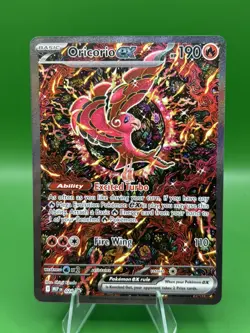 🔥 Oricorio EX 024 Promo Full Art – Pokemon TCG – Holo Textured – Mint🔥 - Image 1