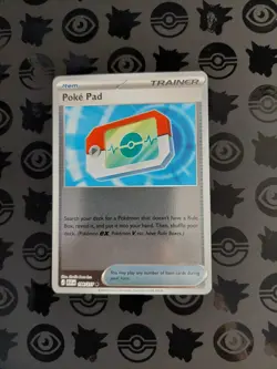 Pokemon TCG Poke Pad 198/217 Reverse Holo Ascended Heroes Trainer Item NM - Image 1