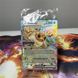 Pokemon Eevee ex 075/131 Prismatic Evolutions stamped promo holo sealed - Image 1