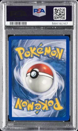 2002 POKEMON EXPEDITION #93 ABRA-REVERSE FOIL PSA 8 - Image 2