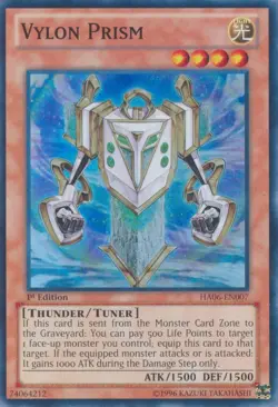 Vylon Prism - HA06-EN007 - Super Rare - 1st Edition Lightly Played Hidden Arsena - Image 1