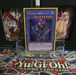 Yu-Gi-Oh! PRC1-EN018 Masked HERO Acid Secret Rare - Image 1