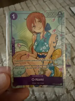O-Nami OP05-062 SR Full Art - One Piece Illustration Box Vol. 1 PROMO- Sealed - Image 1
