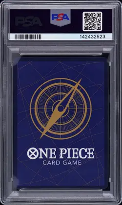 2025 ONE PIECE PROMOS TREASURE CUP-TOP 64 #015 MONKEY D. LUFFY PSA 10 - Image 2