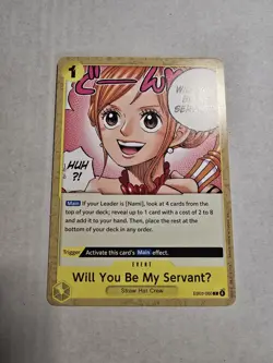Will You Be My ServantU EB03-060 Extra Booster: One Piece Heroines Edition... - Image 1