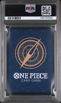 2025 ONE PIECE JPN OP14-THE AZURE SEA'S SEVEN ALT ART #119 DRACULE MIHAWK PSA 10 - Image 2