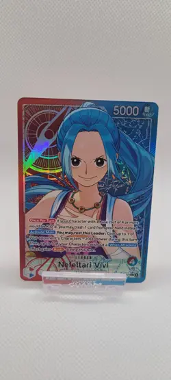 EB03-001 - Nefeltari Vivi - Alt Art Leader - One Piece TCG English - Image 1