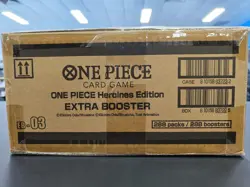 One Piece TCG EB-03 Heroines Edition Extra Booster Box X12 Sealed Case - Image 1