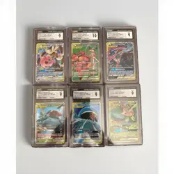 Pokemon TAG TEAM CGC Graded Lot of 6 Slabs Cards TAG TEAM - Image 1
