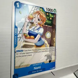 Nami P-053 P, (Promo card), One Piece card, nuisuke Tag Nico Robin Zoro Luffy - Image 3