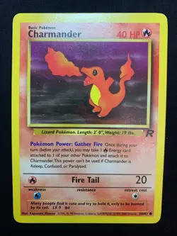 Charmander - 50/82 - TEAM ROCKET - POKEMON CARD - MP - Image 1