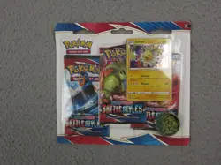 Pokemon TCG Sword & Shield Battle Styles Booster 3 Pack Eevee Coin Foil Card NEW - Image 1