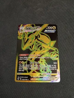Rayquaza VMAX TG29/TG30 Silver Tempest Holo Gold Secret Rare Pokemon TCG Card LP - Image 1