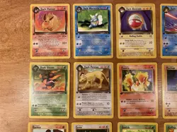 Team Rocket 1st Edition WOTC Pokemon Lot 24 Cards - Image 2
