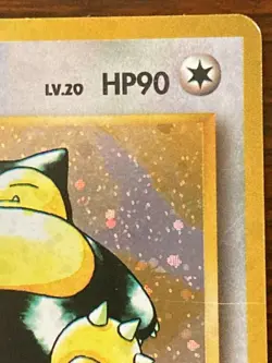 Snorlax Holo No. 143 Jungle Set Rare Japanese Card Nintendo 1996. NM! - Image 5