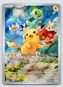 Pikachu 027 NM - Pokemon SV: Scarlet & Violet Promo Cards (0720) - Image 1