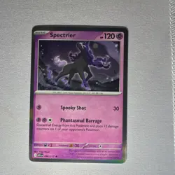 Pokemon Spectrier 098/217 Basic Rare Regular Card 120 HP 30 Attack 2023 - Image 1