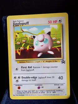 Pokemon TCG Jigglypuff Promo Card PGS 7 English Vintage NM - Image 1