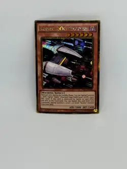 Yugioh Card Kozmo DOG Fighter PGL3-EN030 GOLD RARE 1st Ed. - NM - Image 1
