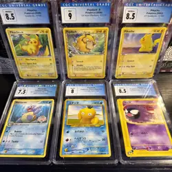 BIG Lot 6 Graded Pokemon Cards CGC All Vintage, WOTC, EX Sandstorm, Skyridge! - Image 1