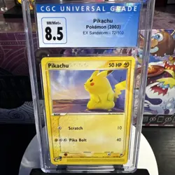 BIG Lot 6 Graded Pokemon Cards CGC All Vintage, WOTC, EX Sandstorm, Skyridge! - Image 2