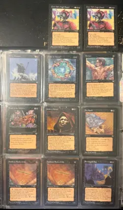 Magic The Gathering Lot Of Vintage Cards Old School MP MTG - Image 1
