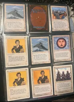 Magic The Gathering Lot Of Vintage Cards Old School MP MTG - Image 3