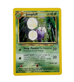 Jumpluff 7/111 Neo Genesis Holo Rare Pokemon Card 2000 WOTC Vintage NM/LP - Image 1