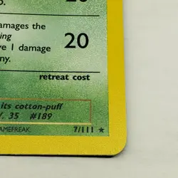 Jumpluff 7/111 Neo Genesis Holo Rare Pokemon Card 2000 WOTC Vintage NM/LP - Image 4