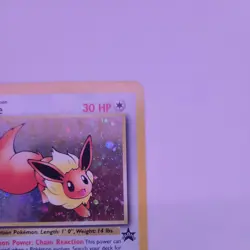 Pokemon Eevee 11/53 Black Star Promo Holo Card WOTC - Image 3