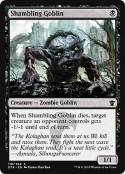 SHAMBLING GOBLIN X4 SP *DRAGONS OF TARKIR* - Image 1