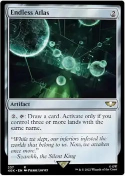 1 x Endless Atlas - Warhammer 40K Universes Beyond - LP - MTG -JXQ - Image 1