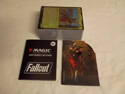 MTG Scrappy Survivors Fallout Precon Commander Deck (Sealed deck - No box) - Image 1