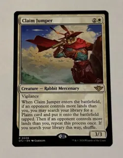 MTG Claim Jumper - Outlaws of Thunder Junction NM - Image 1