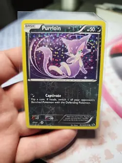 Purrloin RC13 Pokemon Legendary Treasures Radiant Collection RC13/RC25 Common - Image 1