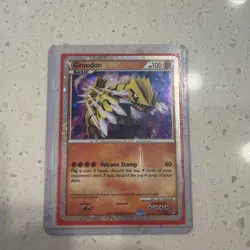 Pokemon TCG Groudon Call of Legends SL4 Holo Shiny Rare - Image 1