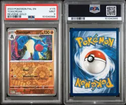 2023 Pokemon S&V Paldea Evolved #115 TOXICROAK REVERSE HOLO | PSA 9 | LOW POPS! - Image 3
