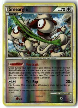 Smeargle ⭐ 21/95 Reverse Holo Rare Call of Legends 2011 Pokemon NM/LP - Image 1