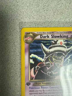 Dark Slowking 20/105 1st Edition Neo Destiny Rare Pokemon Card - Image 2